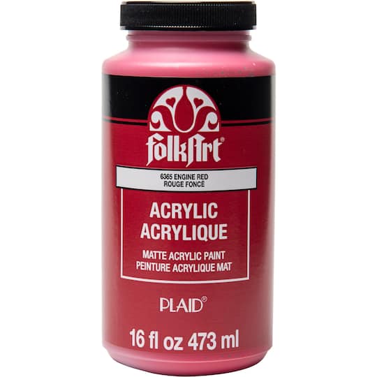 Michaels, FolkArt® 16oz. Matte Acrylic Paint – Category: Acrylic Craft Paint